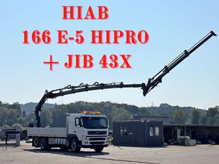 Γερανοί - Φορτηγά Με Γερανό Volvo 2005 FM 460 * HIAB 166 E-5 HIPRO + JIB 43X + ΤΗΛΕΧΕΙΡΙΣΤΗΡΙΟ