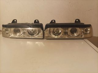 BMW E36 Φανάρια εμπρός με angel eyes