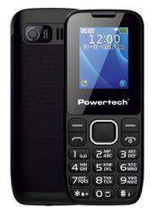 POWERTECH κινητό τηλέφωνο Milly Small III, 1.77", dual SIM, με κάμερα, μαύρο