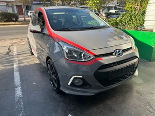 Hyundai i 10 2015 1,2  SPORT  , ΔΕΡΜΑ,ΠΛΟΥΣΙΑ  ΕΚΔΟΣΗ.