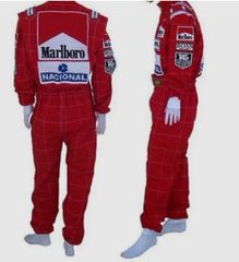 Ενδυση-Αξεσουάρ Go Kart ενδυση-αξεσουάρ Στολή karting AYRTON SENNA μέγεθος L