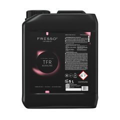 Fresso - Συμπυκνωμένο Καθαριστικό Πρόπλυσης Αυτοκινήτου TFR Alkaline 5 L για Βαφή, Ζάντες και Ελαστικά με Αραίωση έως 1:20 - 1 Τεμ. (390662/FRE)