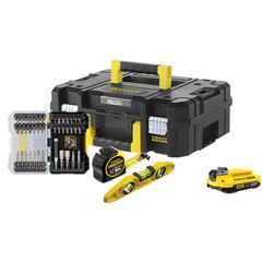 SFMCK100D2T-QW 20V Brushless Σετ Κρουστικό Δραπανοκατσάβιδο 18V & Εργαλεία Χειρός σε Pro-Stack - 18V - 20V - STANLEY FATMAX (#SFMCK100D2T-QW)