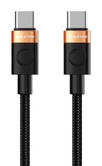ΚΑΛΩΔΙΟ ΦΟΡΤΙΣΗΣ ΚΑΙ ΜΕΤΑΦΟΡΑΣ ΔΕΔΟΜΕΝΩΝ USB TYPE C 1,0m ΜΑΥΡΟ CEBLETIME CT-CM60