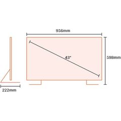 Τηλεόραση QLED KYDOS 43'-thumb-5