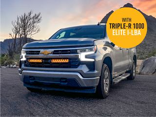 Σετ Γρίλιας για Chevrolet Silverado 1500 LT (2022-2024) με Triple-R 1000 Ilba 22136 Lumens - Lazerlamps