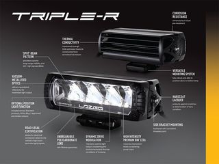 Σετ γρίλιας για VW Amarok V6 (2016-2022) με Triple-R 750 Elite 10136 Lumens - Lazerlamps-thumb-3