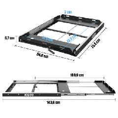 Συρόμενη Βάση Στήριξης για APL55 / VL60PRO ICECO-thumb-1