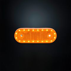 Πλευρικό φως σήμανσης με φλας 20 LED
