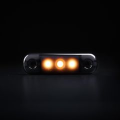 Slim πλευρικό φως σήμανσης Dark Knight super dark με 3 LED