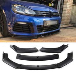 Spoiler προφυλακτήρα Vw Golf 6 R20 - μαύρο γυαλιστερό