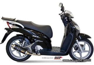 Εξάτμιση Ολόσωμη Mivv Gp Style Carbon Honda Sh 125/150 2002-2012 