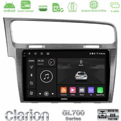 Clarion GL700 QUALCOMM Series 8Core Android ClarionOS 4+64GB VW GOLF 7 Navigation Multimedia Tablet 10" Με Carplay & Android Auto
