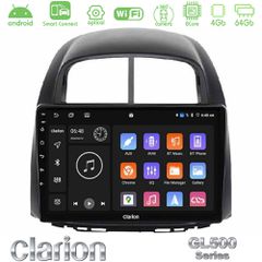 Clarion GL500 Series 8Core Android ClarionOS 4+64GB Daihatsu Sirion/Subaru Justy Navigation Multimedia Tablet 10"