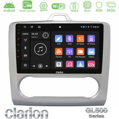 Clarion GL500 Series 8Core Android ClarionOS 4+64GB Ford Focus Auto AC Navigation Multimedia Tablet 9"