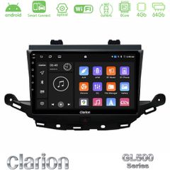 Clarion GL500 Series 8Core Android ClarionOS 4+64GB Opel Astra K 2015-2019 Navigation Multimedia Tablet 9"