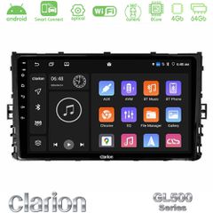 Clarion GL500 Series 8Core Android ClarionOS 4+64GB VW MQB 2017-> Navigation Multimedia Tablet 9"