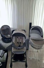 Chicco Trio Love 3 in 1 + Isofix + Τσάντα + Βάση Αυτοκινήτου