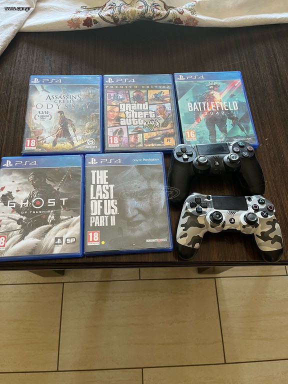 ps 4 pro με 15 παιχνίδια