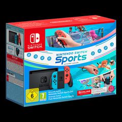 Nintendo Switch (Blue & Red Joy-Con) + Nintendo Switch Sports
