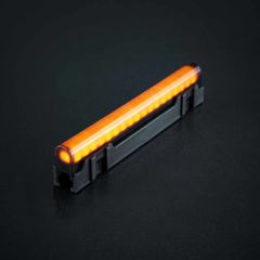 Πλαϊνό Φως Σήμανσης Freedom Dark Line Πορτοκαλί Μεσαίο 125mm