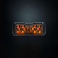 Slim fisheye κατευθυντικό φως προειδοποίησης με 12 LED-thumb-1