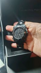 Προς πώληση ρολόι Hamilton Khaki Navy BeLOWZERO 46mm Automatic-thumb-3