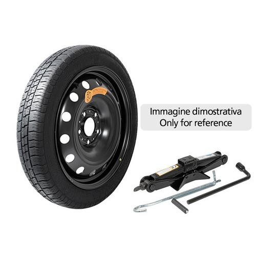 Lampa ΡΕΖΕΡΒΑ ΣΙΔΕΡΕΝΙΑ 125/80-16 ΚΑΡΕ 5x98 ΚΕΝΤΡΟ 58mm NO STOP ΚΙΤ {γρύλλος, Μπουλονόκλειδο, Τσάντα)
