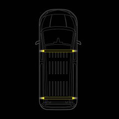 Cruise Light C-Rack για Volkswagen Transporter T7