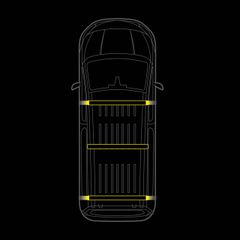 Cruise Light C-Rack για Volkswagen Transporter T7