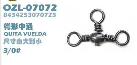 Στριφτάρι σταυρός - No.3/0 - 2pcs - 832596