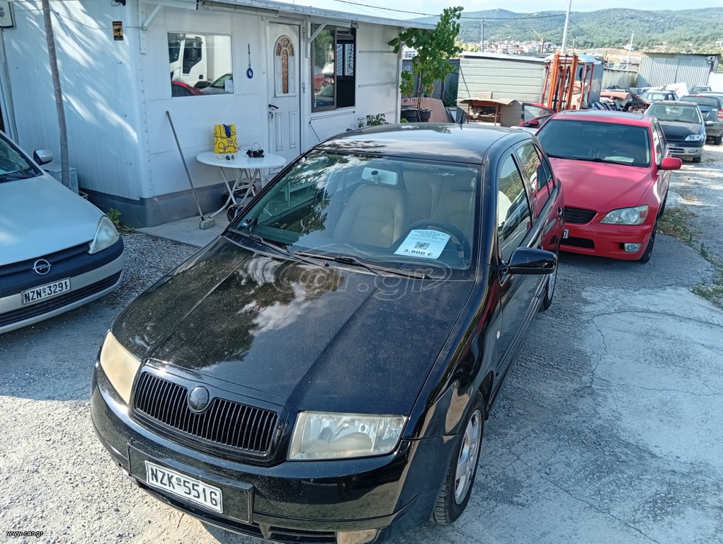 Skoda Fabia 2003 1.4 16V 101HP-IKAS CARS-ΜΑΚΕΔΟΝΙΑ