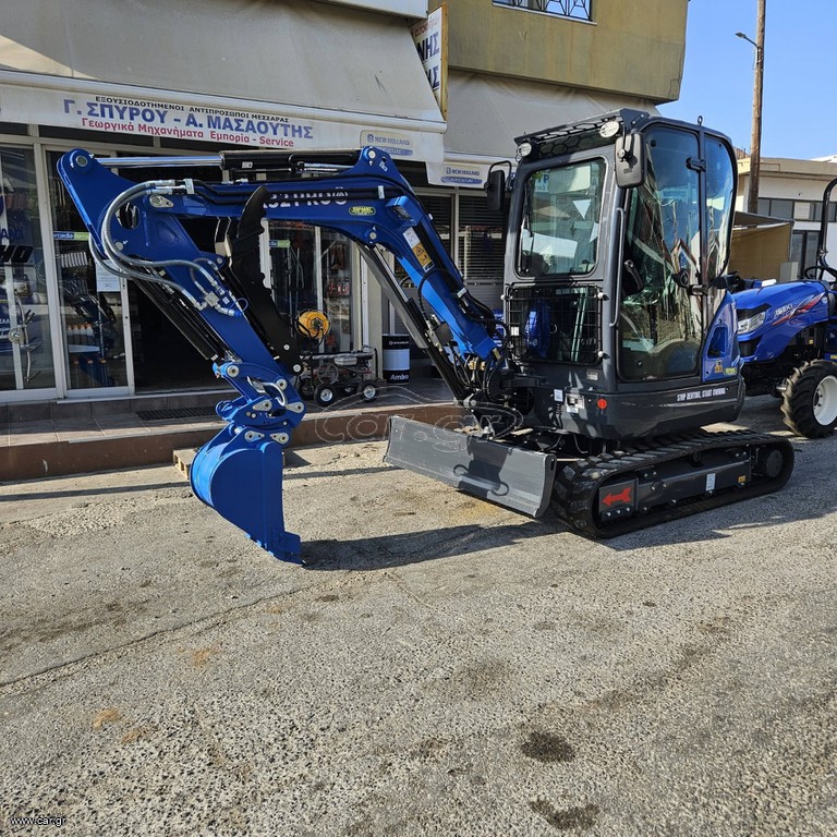 Εκσκαφάκι (διαβολάκι) Rippa 2026 R32 PRO/3.5TON/KUBOTA ENGINE/FULL EXTRA