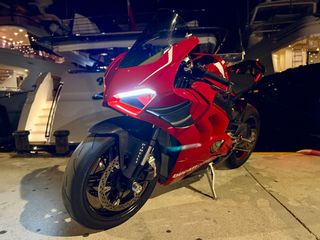 Ducati Panigale V4 2021 35k extra! Ελληνικό! Ανταλλαγές-thumb-9