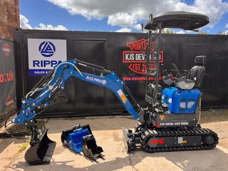 Εκσκαφάκι (διαβολάκι) Rippa 2026 R13/1.3TON/73cm!!KUBOTA ENGINE/FULL EXTRA