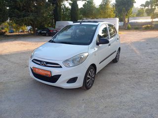 Hyundai i 10 2011 ΗΛΙΟΡΟΦΗ,ΚΑΜΕΡΑ,CAR PLAY,ANDROID AUTO