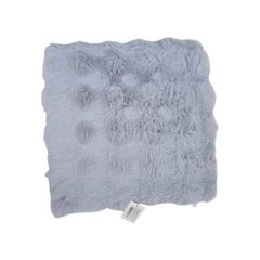 Μαξιλάρι καρέκλας γούνινο - 40x40cm - 571537 - Light Grey