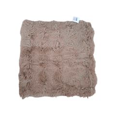Μαξιλάρι καρέκλας γούνινο - 40x40cm - 571537 - Brown