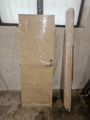 Εσωτερική Ξύλινη Πόρτα με Κάσα 210x76 cm