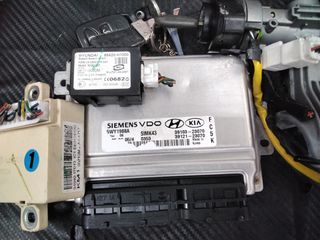 KIA SPORTAGE II SET IMMO SIEMENS VDO SIMK43,5WY1988A,39103-23070
