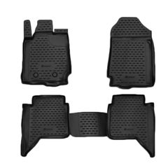 ΠΑΤΑΚΙΑ ΣΕ ΣΚΑΦΗ TPE ΛΑΣΤΙΧΟ ΓΙΑ FORD RANGER 2D 2011+ ΣΕ ΜΑΥΡΟ ΧΡΩΜΑ NOVLINE - 4 ΤΕΜ.