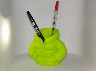 Μολυβοθήκη Puffer Jacket 3D Printed | Διακοσμητικό Γραφείου-thumb-1