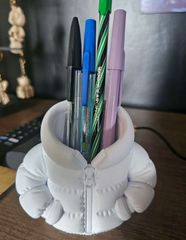 Μολυβοθήκη Puffer Jacket 3D Printed | Διακοσμητικό Γραφείου-thumb-3
