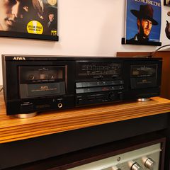 Aiwa AD-WX616 Vintage Διπλό Κασετόφωνο (Double Cassette Deck) Από Service