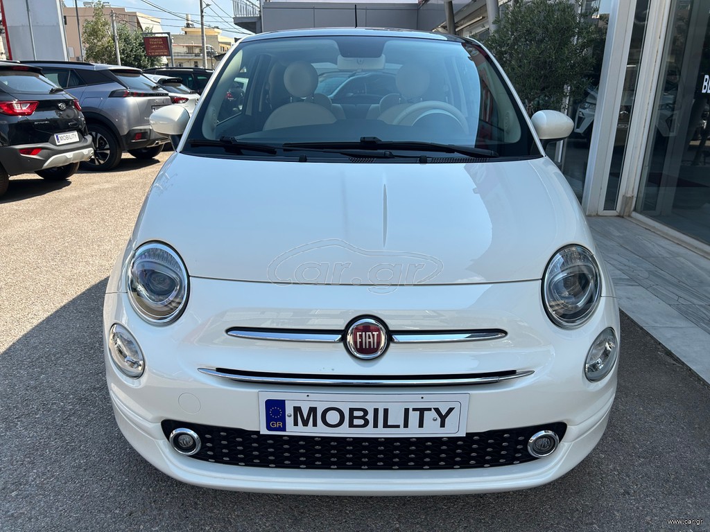 Fiat 500 2018 1.2 LOUNGE PANORAMA ΜΕ ΔΩΡΕΑΝ ΕΓΓΥΗΣΗ - 59.858ΧΛΜ