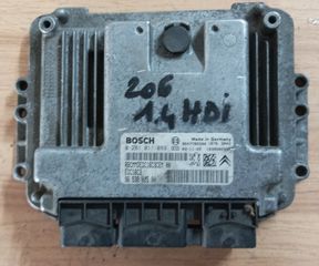 ΕΓΚΕΦΑΛΟΣ ΚΙΝΗΤΗΡA PEUGEOT CITROEN BOSCH EDC16C3 0281011089 /ΞΕΚΛΕΙΔΩΜΑ IMMOBILIZER Ή IMMO OF