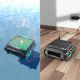 Robot skimmer επιφανείας WYBOT F1Επαναφορτιζόμενη και ηλιακή.Σφραγισμένη στο κουτί της από αντιπροσωπεία με εγγύηση .