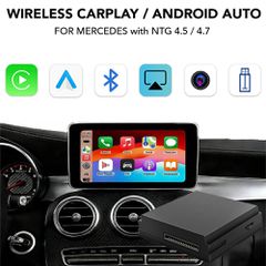 LENOVO LTP BZK03 CPAA (WIRELESS CARPLAY / ANDROID AUTO BOX for MERCEDES mod. 2012-2015 with NTG 4.5/4.7 with BECKER NAVI DOCK - CAMERA IN) | Pancarshop