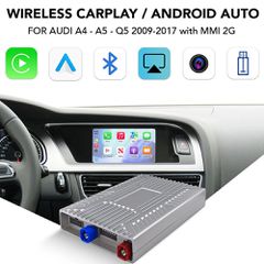 LENOVO LTP AD 2736W CPAA (WIRELESS CARPLAY / ANDROID AUTO BOX with 2 CAMERA IN for AUDI A4 - A5 - Q5 mod. 2009-2017 with MMI 2G) | Pancarshop