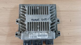 ΕΓΚΕΦΑΛΟΣ ΚΙΝΗΤΗΡA PEUGEOT CITROEN DIESEL SIEMENS SID801A 5WS40155A-T /ΞΕΚΛΕΙΔΩΜΑ IMMOBILIZER Ή IMMO OF